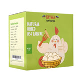 KAYHEN larves noire seches 5lb – emballage fermable pour préserver fraîcheur et goût.
