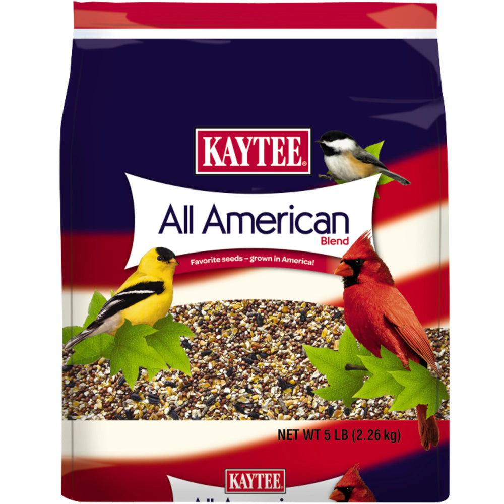 Kaytee All American, emballage 5 livres prêt à nourrir les oiseaux sauvages.