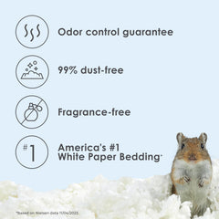 Kaytee Clean & Cozy absorption-6x-poids-eau: habitat sec et frais.