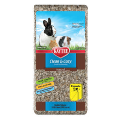 Kaytee Clean & Cozy — litière papier naturelle pour habitat propre et confortable.