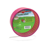 Kaytee Comfort Wheel offre une surface de course saine pour petits animaux, favorisant un mouvement régulier.
