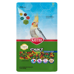 Kaytee Exact Rainbow, emballage clair pour alimentation précise du cacatoès.