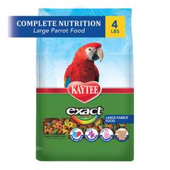 Kaytee Exact Arc-en-Ciel granulés extrudés favorisant un plumage éclatant.