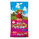 Kaytee Fiesta Big Bites Macaw Food emballage visible et pratique pour une alimentation sûre