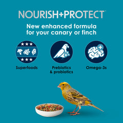 Kaytee Forti-Diet Pro Health: probiotiques et prebiotiques favorisant la digestion.
