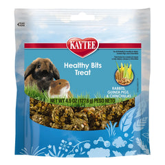 Kaytee Healthy Bits – boîte croquante, récompense ludique pour lapin et cobaye.