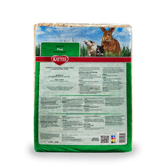 Kaytee litière pin sans poussière 52l: réduction des particules.