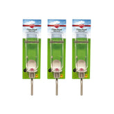 Kaytee lot de trois bouteilles pour petits animaux, résistantes aux morsures.