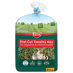 Kaytee Foin Timothy Première Coupe Ballot – fibres longues pour une digestion naturelle des petits animaux.