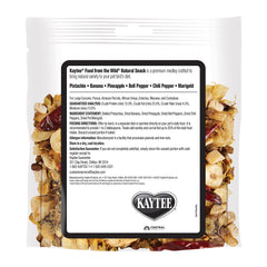 Kaytee ingrédients naturels, liste simple pour l'alimentation de l'oiseau.