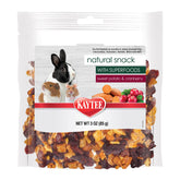 Kaytee Snack naturel avec superaliments, emballage pratique, collation équilibrée pour petits animaux.