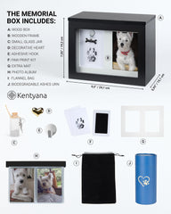 Couverture magnétique KENTYANA: accès simple et sûr pour les souvenirs canins.