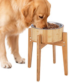 Kevideawl gamelles surélevées pour grands chiens, confort au repas.