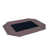 K&H Original Pet Cot – couverture chocolat pour lit de chien, ventilation accrue.