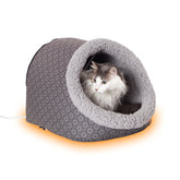 K&H Thermo-Pet Cave: chat dans une cave chauffante ouverte pour un confort immédiat