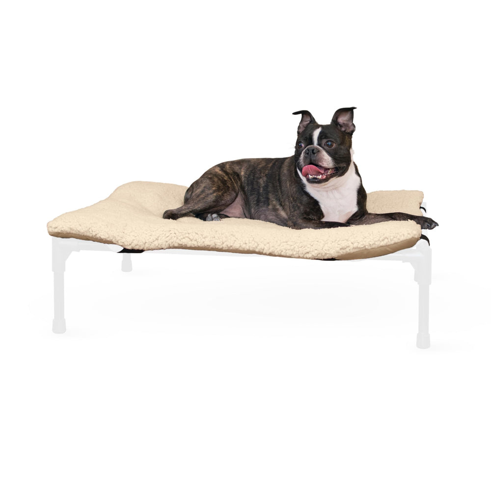 Coussin-lit-surlevé pour chien par K&H Pet Products, confort moelleux.