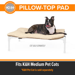 Surface microfleece pelucheuse de K&H Pet Products pour une douceur accrue.