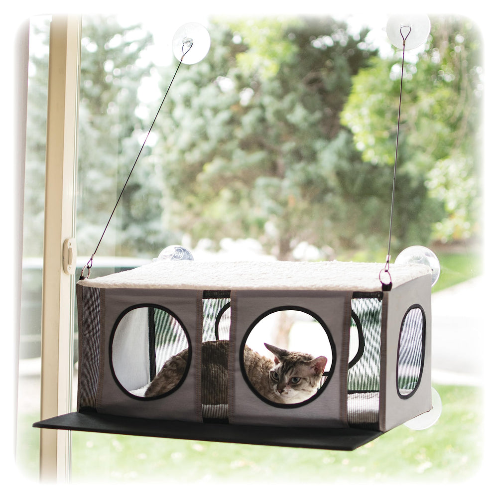K&H EZ Mount Penthouse: vue extérieure pour observer les oiseaux.