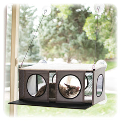 K&H EZ Mount Penthouse: vue extérieure pour observer les oiseaux.