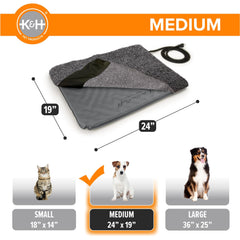 K&H Lectro-Soft Revêtement imperméable protège le tapis des intempéries et de l'humidité.