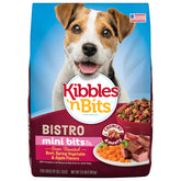 Kibbles 'n Bits Bistro Mini Bits – paquets 3,5 lb, pratique pour petits chiens.