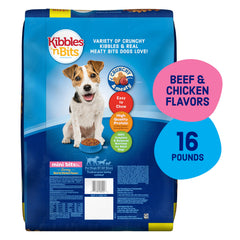 Kibbles n Bits Mini Bits croquettes boeuf poulet en sachet