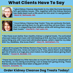 Kidney Restore: protéine faible et phosphore faible adaptées au régime rénal.