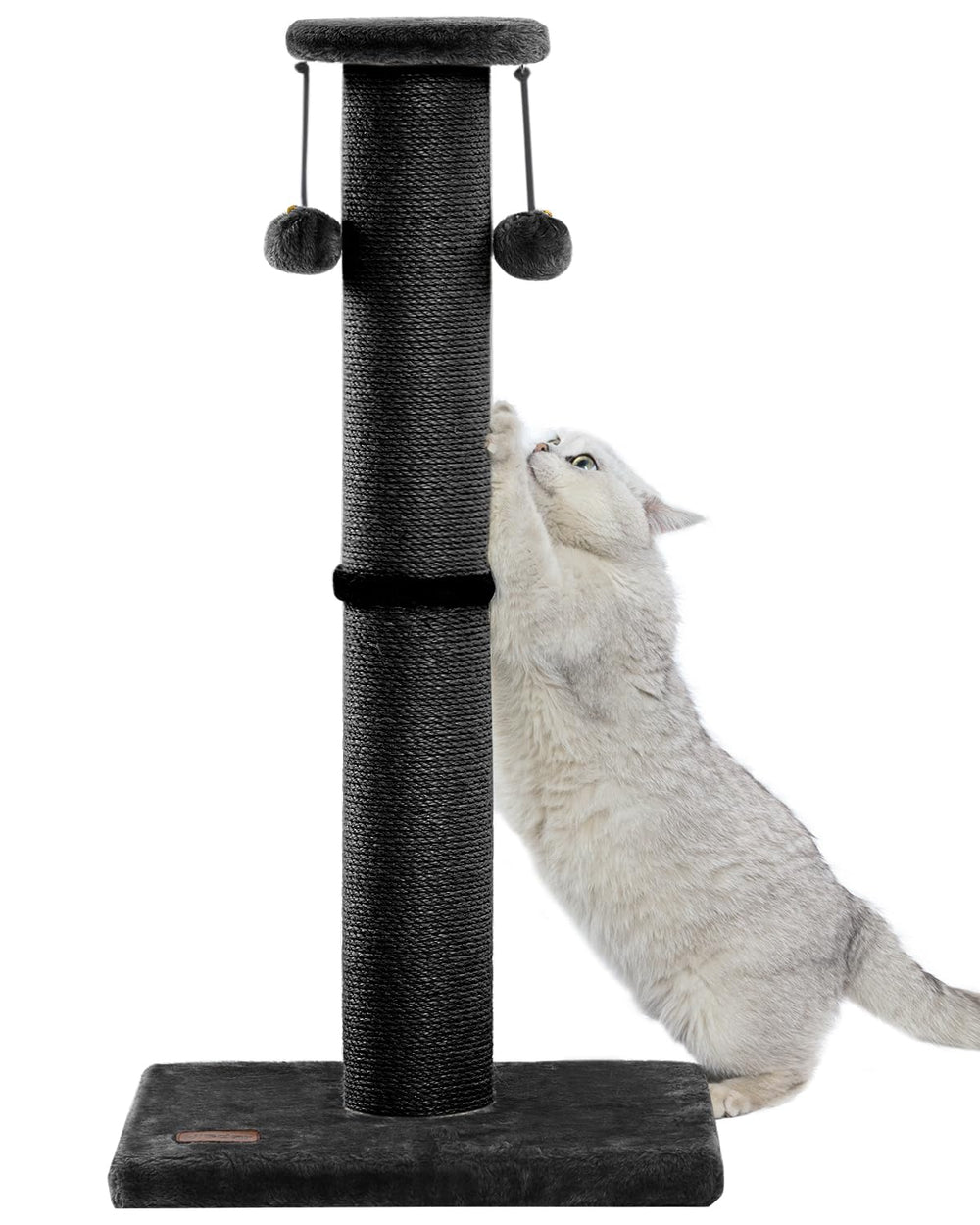 Kilodor poteau griffage chat 34 pouces, surface sisal robuste protégeant vos meubles.