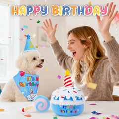 KIPRITII bandana-anniversaire-chien : look festif et confortable