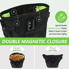 kissleaf clicker-dressage-bruyant, clicker intégré pour un signal clair.