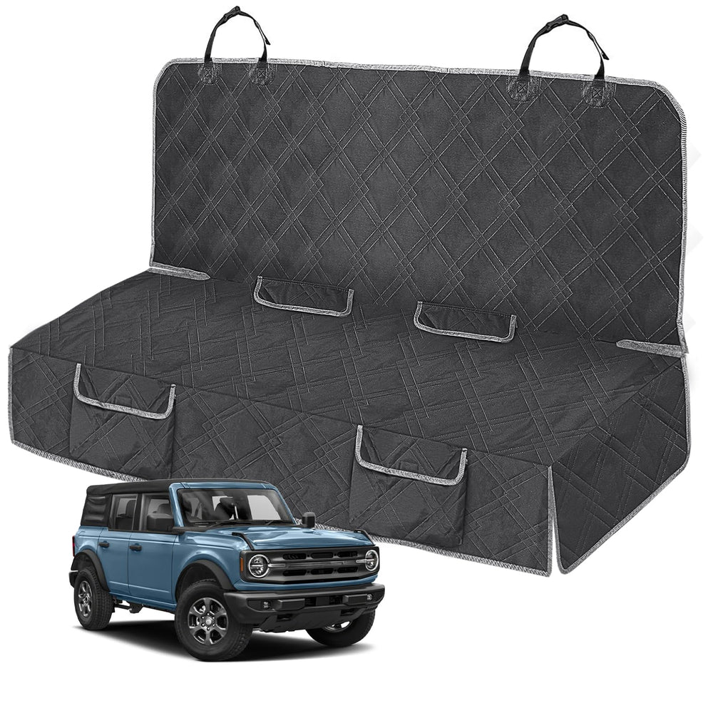 Kistrba couvre-siege-arriere-impermeable, protège des éclaboussures et des poils pendant les trajets.