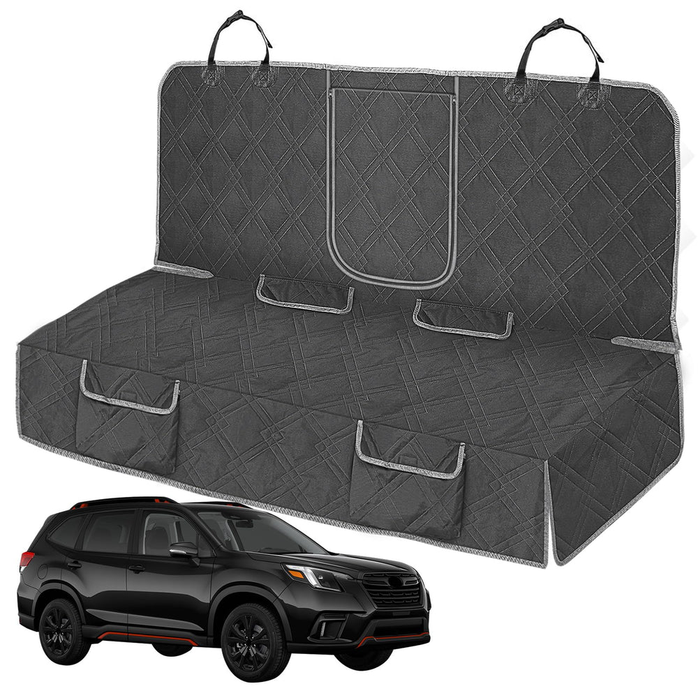 Kistrba housse banquette arrière Subaru Forester — protège les poils et facilite le nettoyage.