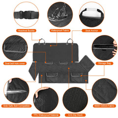 Poches de rangement Kistrba pour accessoires chien, organisation rapide.