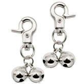 KITTAIL clochette en acier pour collier chien, audible et facile à fixer.