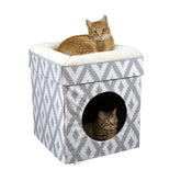 Kitty City Cube Chat Intérieur – espace douillet et sûr pour votre chat