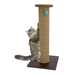 Kitty City poteau sisal hauteur 32 pouces pour étirement et entretien des griffes.