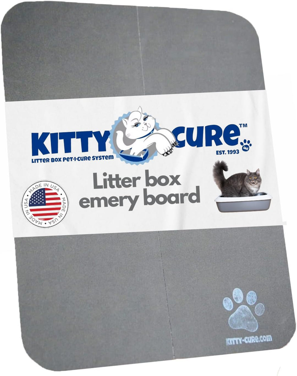 Kitty Cure grattoir pour chat – design intégré facilitant l’entretien des griffes.