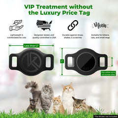 La clochette Kitty Kompass offre un repérage sonore lors des sorties.
