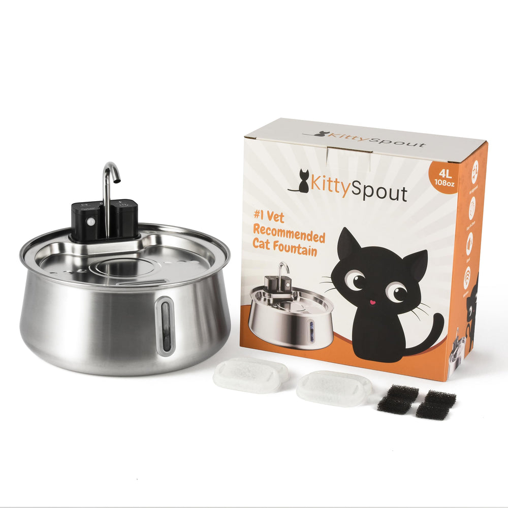 KittySpout réservoir 4L pour hydratation continue multi-chats