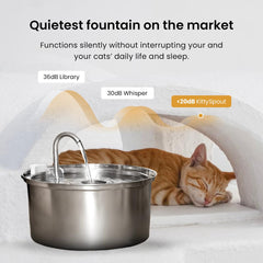 Indicateur de niveau KittySpout facilitant le réapprovisionnement.