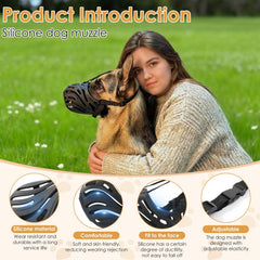 KnJuLee museau chien respirant avec ventilation pour garder votre chien au frais.