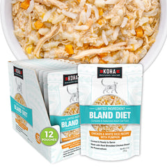 KOHA Bland Diet chat – emballage prêt à servir, sans cuisson nécessaire