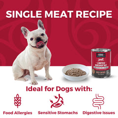 KOHA boeuf entree : étiquette sans céréales et recette simple pour chiens sensibles.