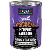 KOHA Memphis Barbecue ragout poulet-porc, repas riche en protéines.