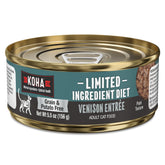 KOHA venaison pâté chat en boîte 24, repas facile et pratique pour les chats.