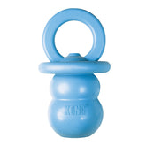 KONG Binkie bleu, forme sucette pour chiots.
