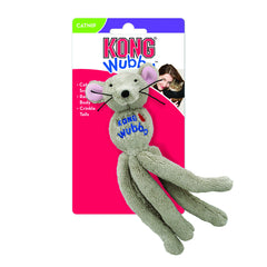 KONG Cat Wubba Mouse infusé au catnip premium nord-américain pour l’attention du chat