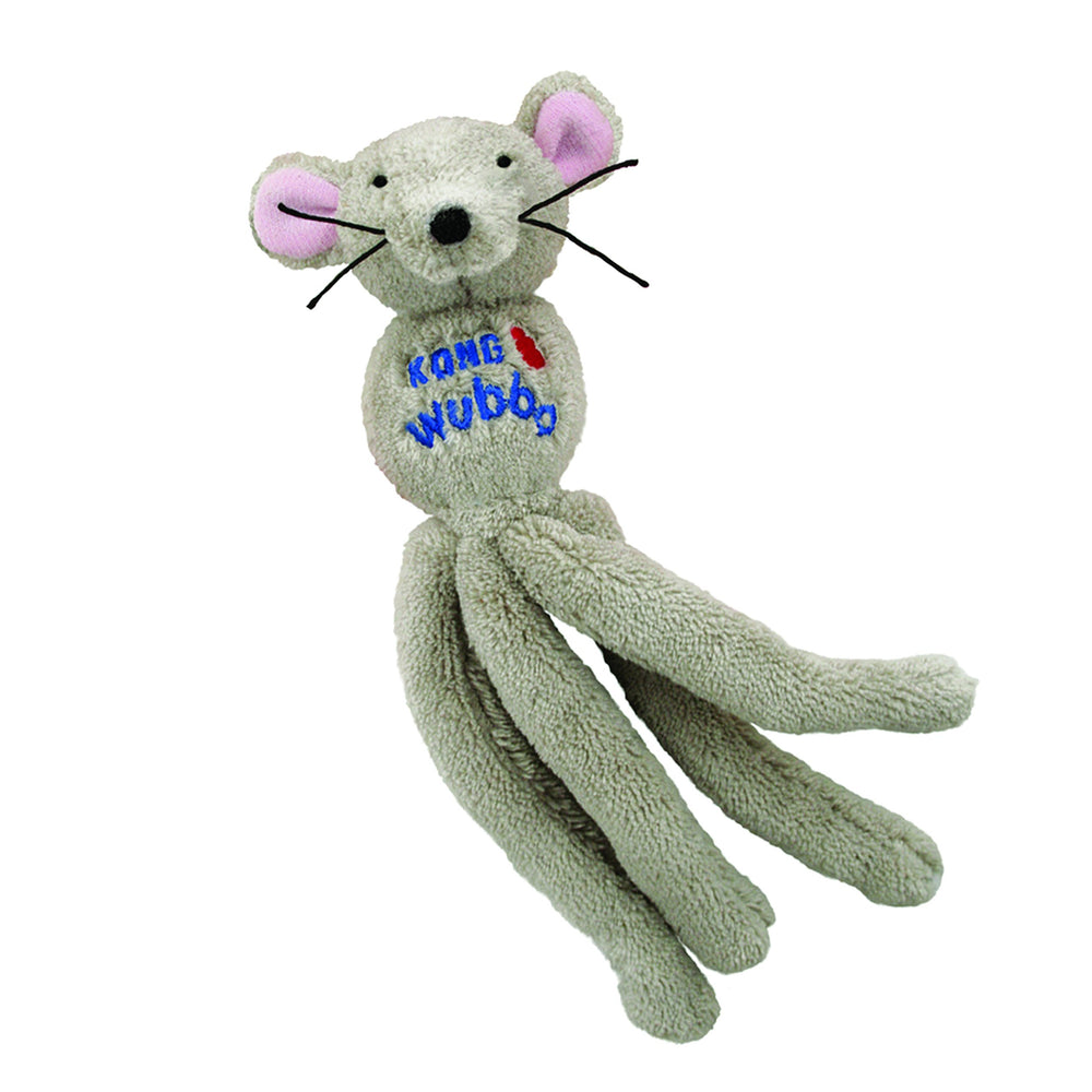 KONG Cat Wubba Mouse, peluche douce pour stimuler le jeu interactif du chat