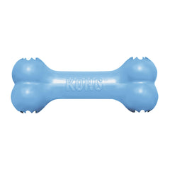 KONG Puppy Goodie Bone bleu: os à remplir pour chiot en dentition.