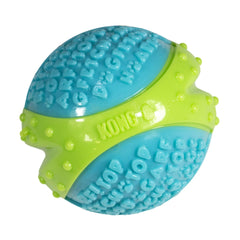 KONG CoreStrength balle dentition pour chien grand favorisant le nettoyage des dents.